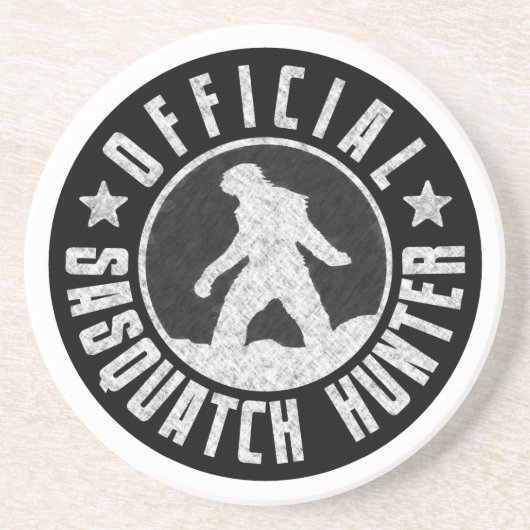 Beste Version - OFFIZIELLER Sasquatch Sandstein Untersetzer (Vorne)