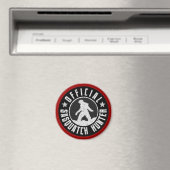 Beste Version - OFFIZIELLES Sasquatch Hunter-Desig Magnet (In Situ (Geschirrspüler))