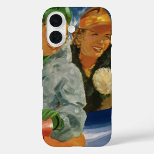 Beste Vintage-Freundinnen! Elegante und stilvolle  iPhone 16 Hülle