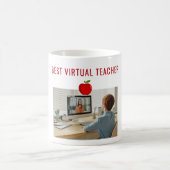 Beste Virtual Teacher-Foto-Bewertung Kaffeetasse (Mittel)