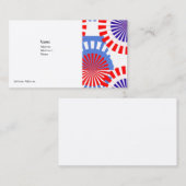 BESTE VISITENKARTEN - RISS-BEWEIS - PATRIOTISCHE VISITENKARTE (Vorne/Hinten)