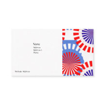 BESTE VISITENKARTEN - RISS-BEWEIS - PATRIOTISCHE