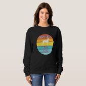 Beste Vizsla-Mutter der Welt Sweatshirt (Vorne ganz)