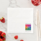 Beste Vorlage für benutzerdefinierte Fotos oder Lo Serviette (Beispiel)