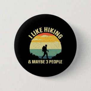 Beste Wanderung Grafik Für Männer Frauen Outdoor-W Button