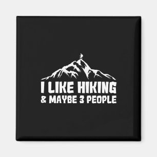 Beste Wanderung Grafik Für Männer Frauen Outdoor-W Magnet