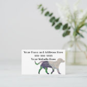 Beste Wanderung je Visitenkarte (Stehend Vorderseite)