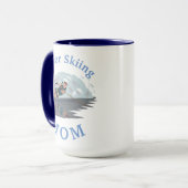 Beste "Wasserski MAMA" jemals! Muttertag Tasse (Vorderseite Links)