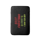 Beste Weihnachten Badematte (Vorderseite Vertikal)