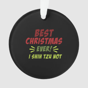 Beste Weihnachten Ornament