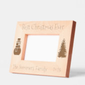 Beste Weihnachtsfeier Geätzte Rahmen (Links)