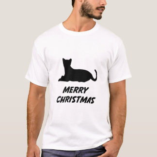 Beste Weihnachtsfeier - Katzen Weihnachten T-Shirt