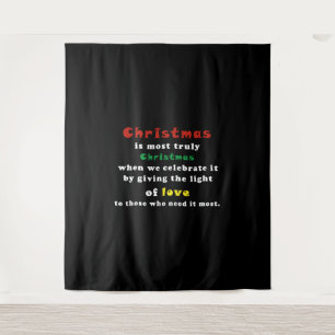 Beste Weihnachtsfeier Wandteppich