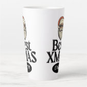 Beste Weihnachtsfeiertage Milchtasse (Vorderseite)