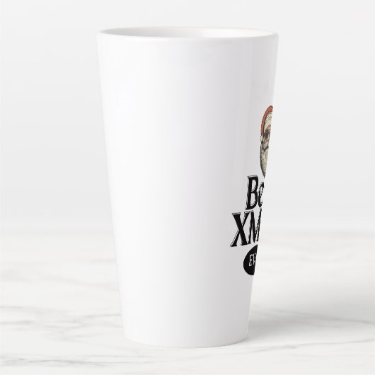 Beste Weihnachtsfeiertage Milchtasse (Vorderseite)