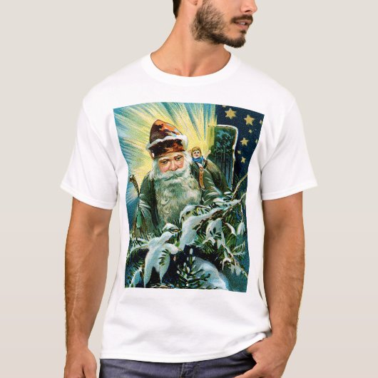 Beste Weihnachtswünsche T-Shirt (Vorderseite)