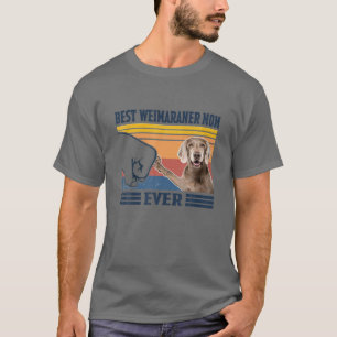 Beste Weimaraner-Mama je Vintager Muttertag Christ T-Shirt
