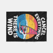 Beste Windsurfing-Kunst für Männer Frauen Windsurf Fleecedecke (Vorderseite (Horizontal))