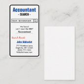 Beste Wirtschaftsprüfungskarte Visitenkarte (Vorne/Hinten)