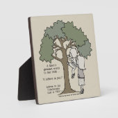 Beste Worte der Mama Fotoplatte (Vorderseite)