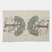 Beste Worte der Mama Geschirrtuch (Horizontal)