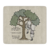 Beste Worte der Mama Schneidebrett (Vorderseite)