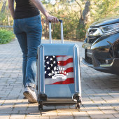 Beste Wünsche Frohe Weihnachten Vereinte Staaten F Aufkleber (Koffer Insitu)