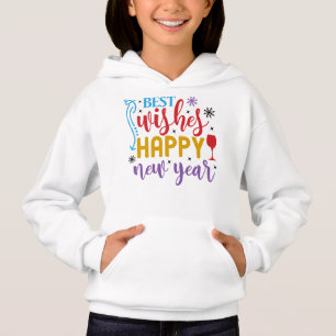 Beste Wünsche Frohes Neues Jahr Design-80967 Hoodie