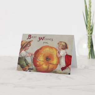 Beste Wünsche für einen guten Erntedank Feiertagskarte
