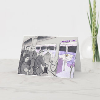 Beste Wünsche für einen U-Bahn-Computer Karte