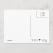 Beste Wünsche für Erntedank Feiertagspostkarte (Rückseite)