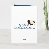 Beste Wünsche für Pessach-Karten Karte (Rückseite)