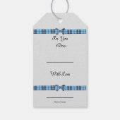 Beste Wünsche Geschenkanhänger (Rückseite)