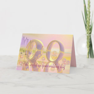 Beste Wünsche Hochzeitstag Karte