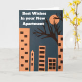 Beste Wünsche in Ihrer neuen Wohnung Karte (Gelbe Blume)