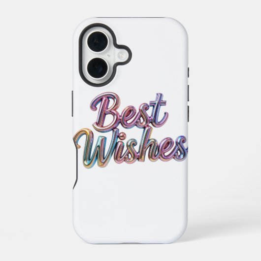 beste Wünsche iPhone 16 Hülle (Rückseite)