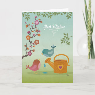 Beste Wünsche Karte