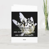 Beste Wünsche Karte (Rückseite)