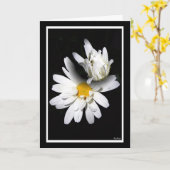 Beste Wünsche Karte (Gelbe Blume)