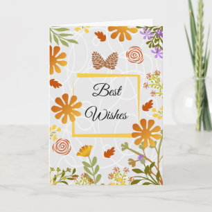 Beste Wünsche  Karte