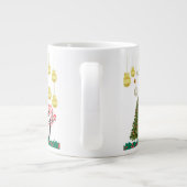 Beste Wünsche Neujahrs-Pokal Jumbo-Tasse (Rückseite)