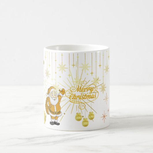 Beste Wünsche Neujahrs-Pokal Kaffeetasse (Mittel)