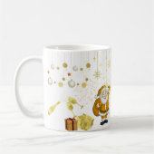 Beste Wünsche Neujahrs-Pokal Kaffeetasse (Links)