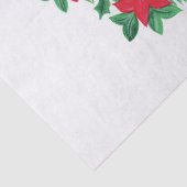 Beste Wünsche Red Blumen Wreath Seidenpapier (Detail)