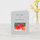 Beste Wünsche>Rentenkarten Karte (Gelbe Blume)