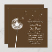 Beste Wünsche! Seins und ihre Duschen-Einladung Einladung (Vorne/Hinten)