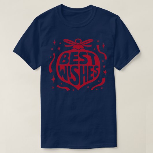 Beste Wünsche T-Shirt (Design vorne)