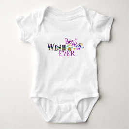 Beste Wünsche überhaupt Baby Strampler