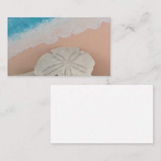 Beste Wünsche Visitenkarte (Vorne/Hinten)