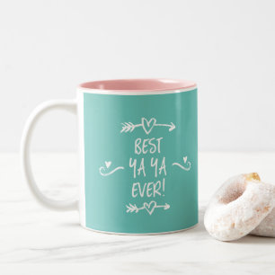 Beste YaYa Aller Zeiten Zweifarbige Tasse
